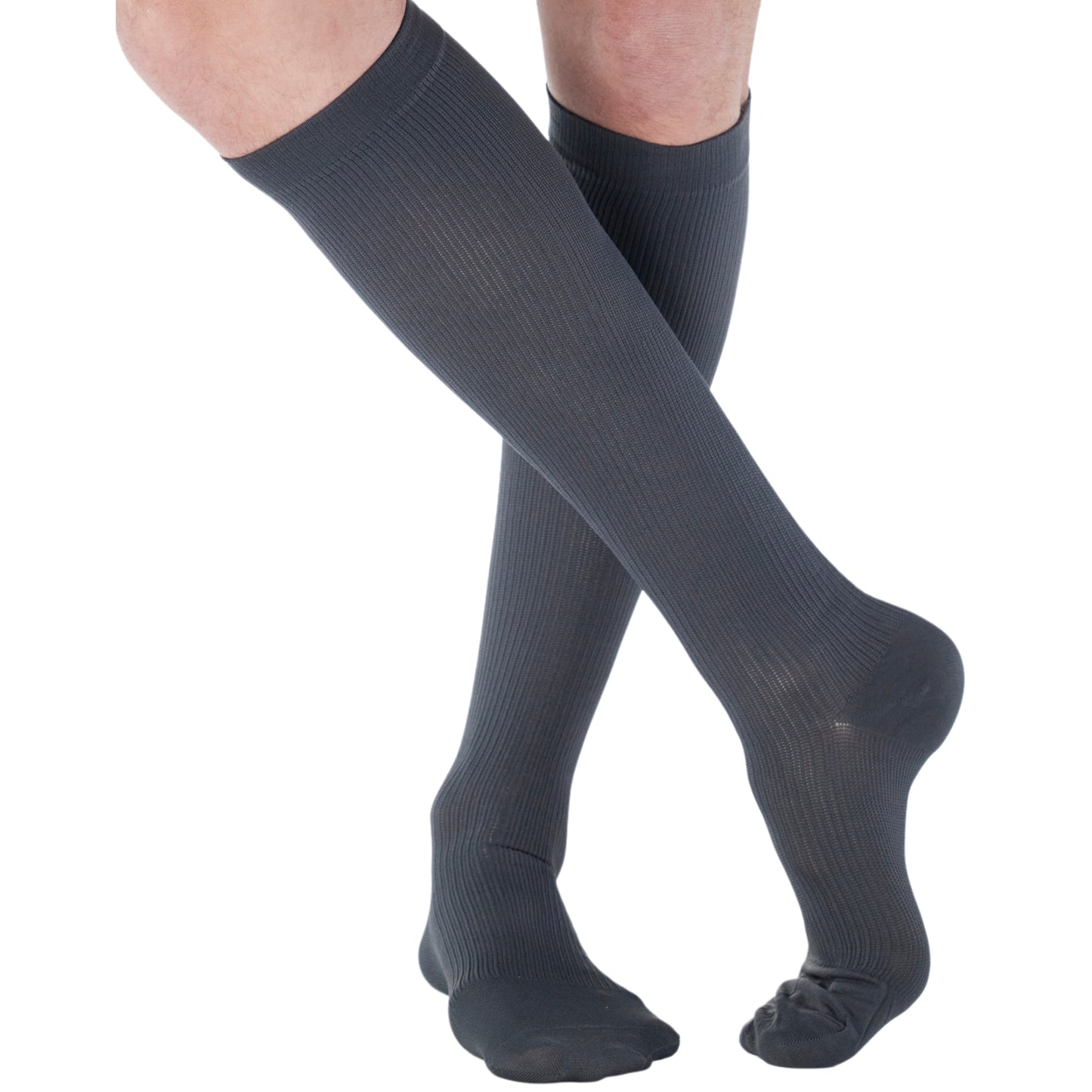 Made in USA - 20-30mmHg Compression Socks for Men - A104