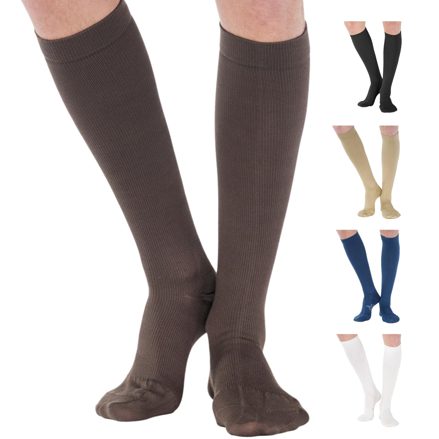 Cotton 20-30mmhg Compression Socks for Women - A105W