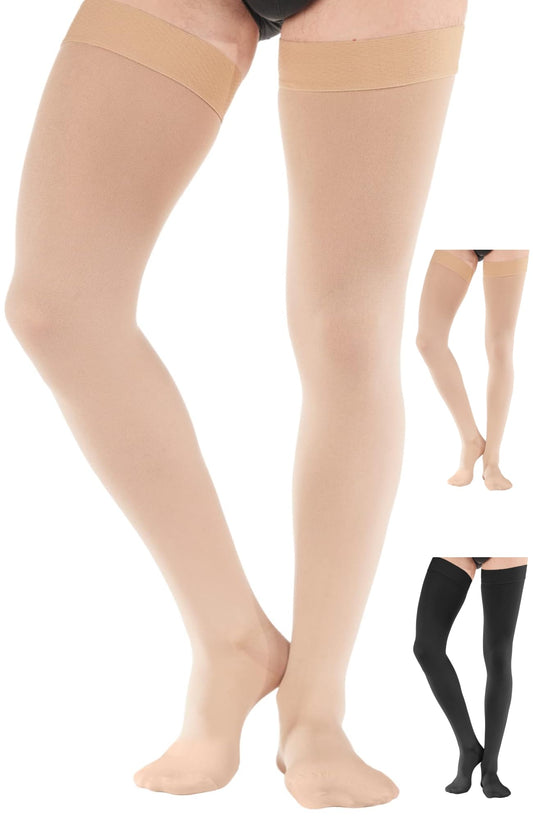 20-30mmHg Compression Thigh Highs for Men - A203M