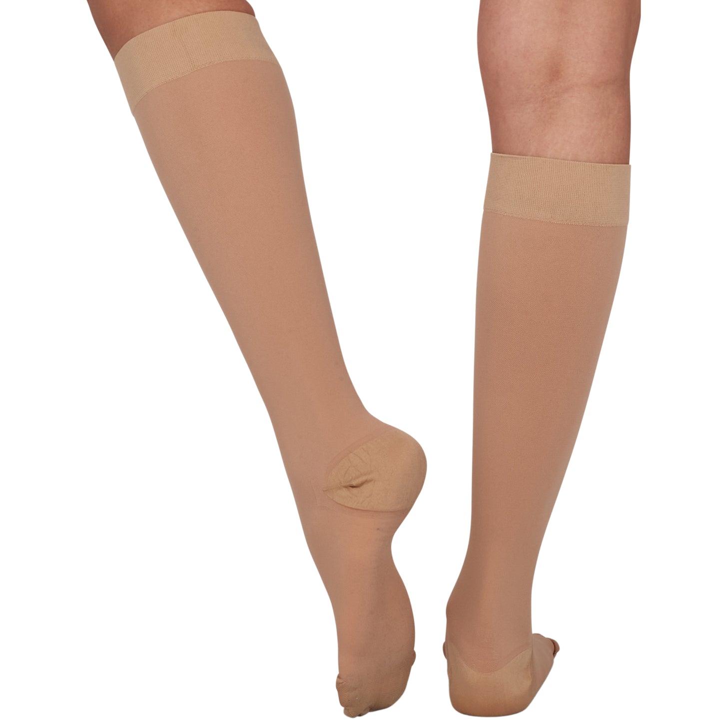 Made in USA - 20-30mmHg Sheer Compression Socks for Women - A205