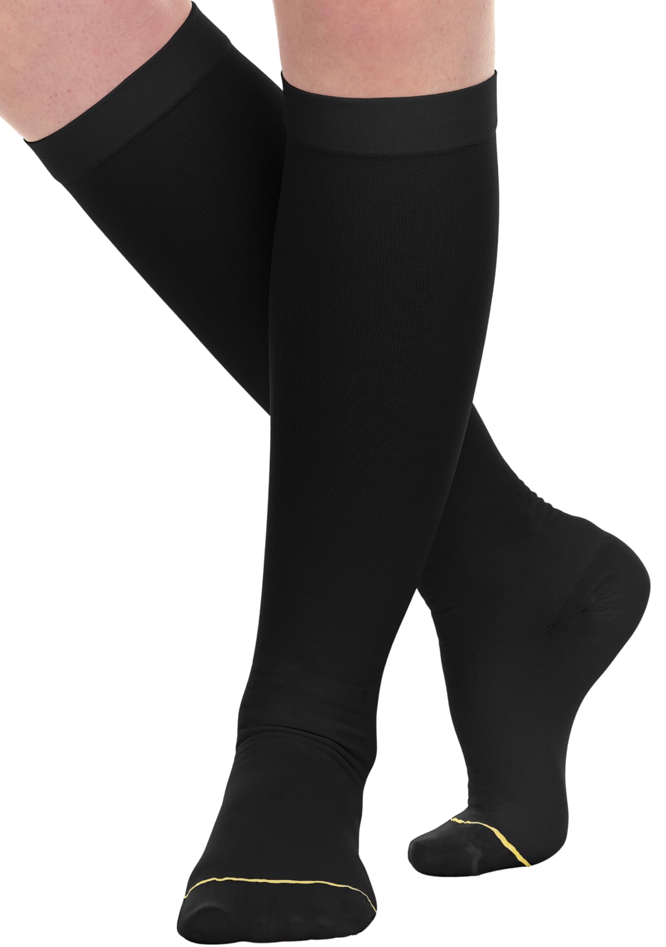 Made in USA - Mens Anti-Embolism Compression Socks 18 mmHg - A401M