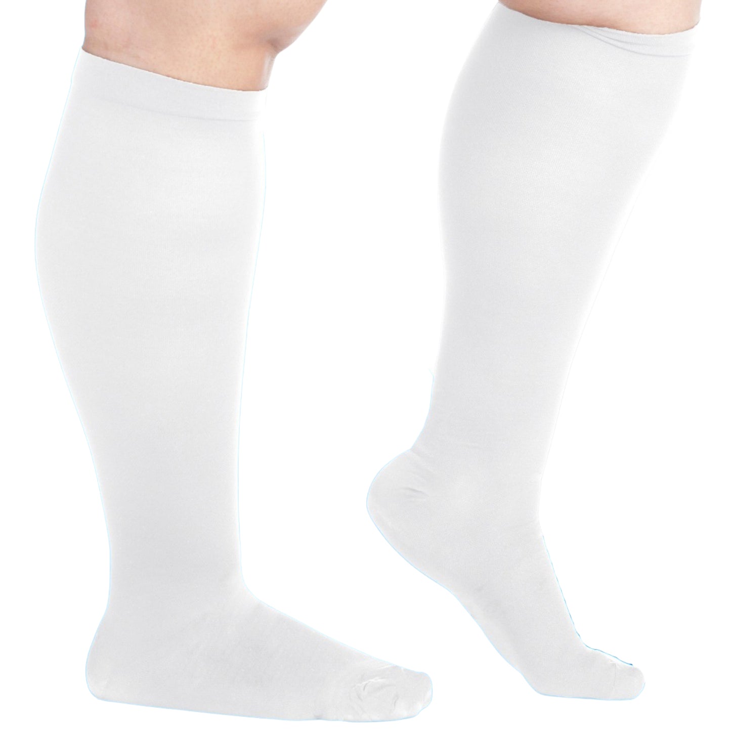Made in USA - Mens Anti-Embolism Compression Socks 18 mmHg - A401M