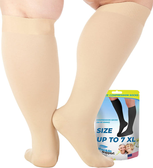 Mens Opaque Compression Socks 20-30 mmHg - A501M