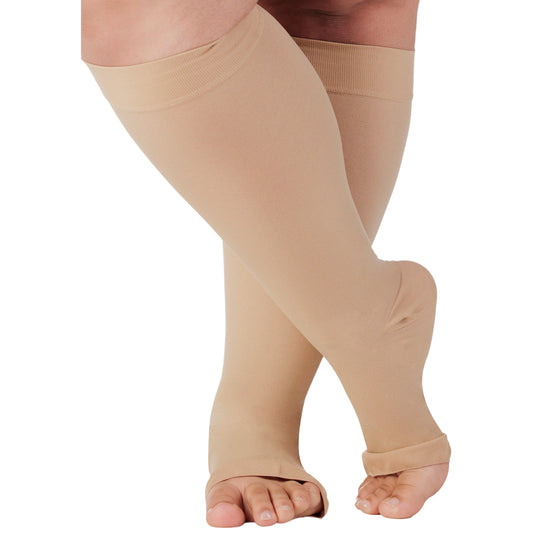 Open Toe Womens Compression Socks 20-30mmHg - A511W