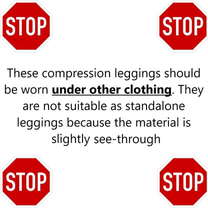 Plus Size Compression Leggings for Women 20-30 mmHg - A717PS