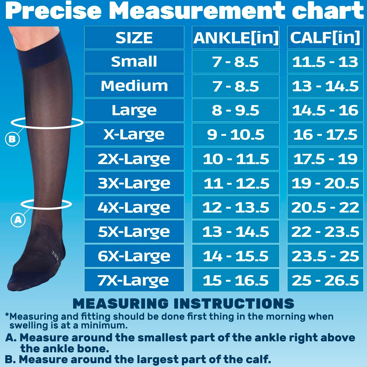 Made in USA - Travel Sheer Compression Socks 15-20mmHg for Women - ATRAVEL101