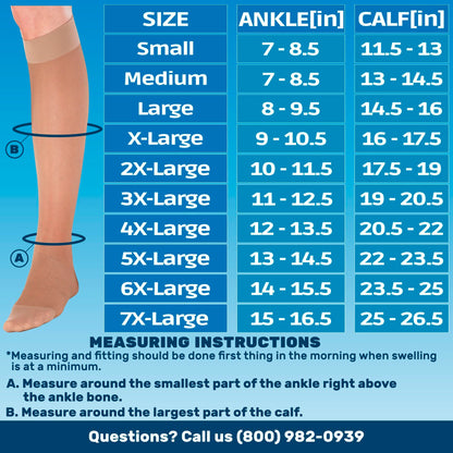 Made in USA - Travel Sheer Compression Socks 15-20mmHg for Women - ATRAVEL101