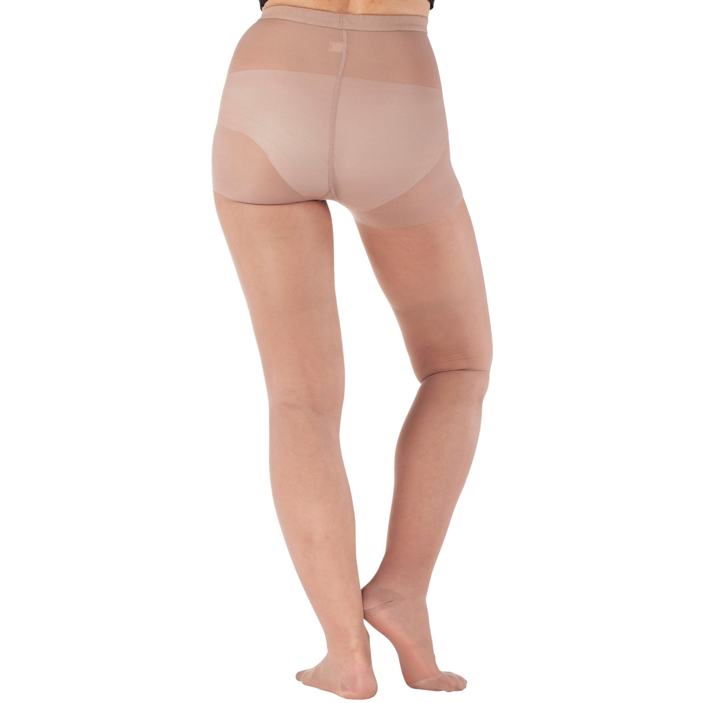 Made in USA - 15-20mmHg Sheer Compression Pantyhose for Women - A103