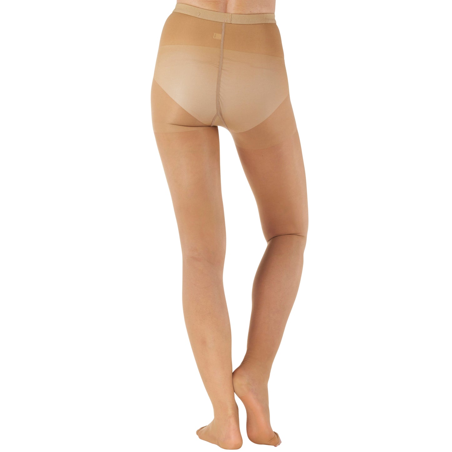 Made in USA - 15-20mmHg Sheer Compression Pantyhose for Women - A103