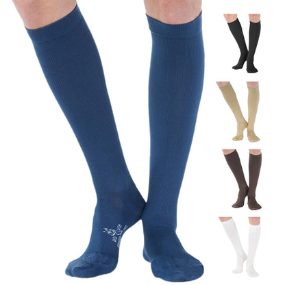 Cotton 20-30mmhg Compression Socks for Men - A105M
