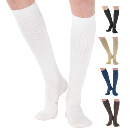 Cotton 20-30mmhg Compression Socks for Men - A105M