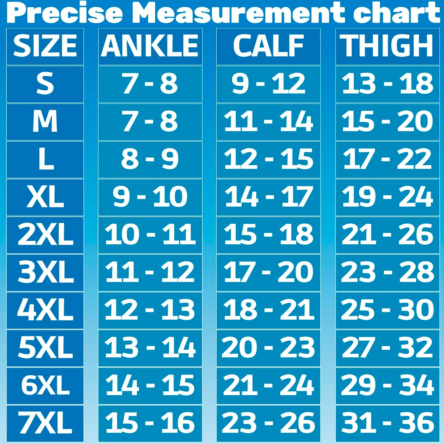 20-30mmHg Womens Opaque Compression Thigh Highs - A203W