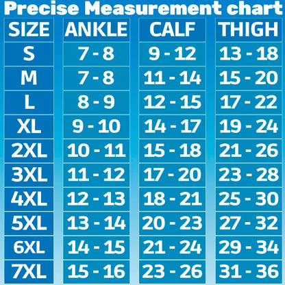 20-30mmHg Womens Opaque Compression Thigh Highs - A203W