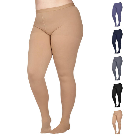 20-30mmHg Opaque Compression Pantyhose for Women - A204