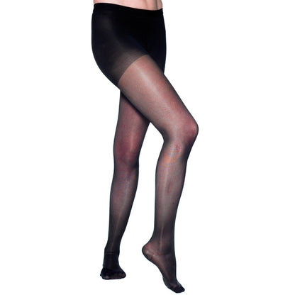 Made in USA - 20-30mmHg Sheer Compression Pantyhose for Women - A207