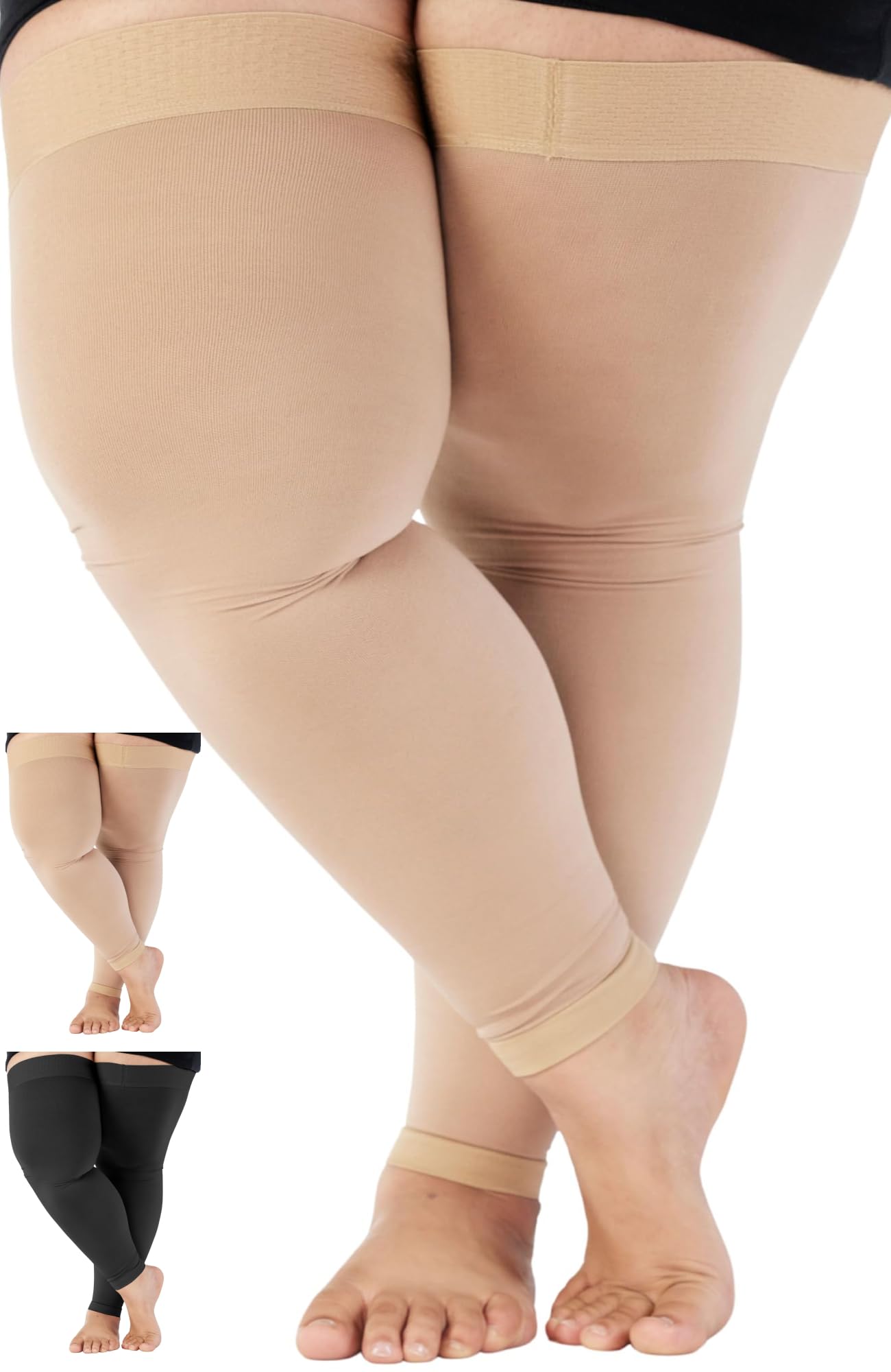 Womens Compression Full Leg Sleeve 20-30mmHg - A209W