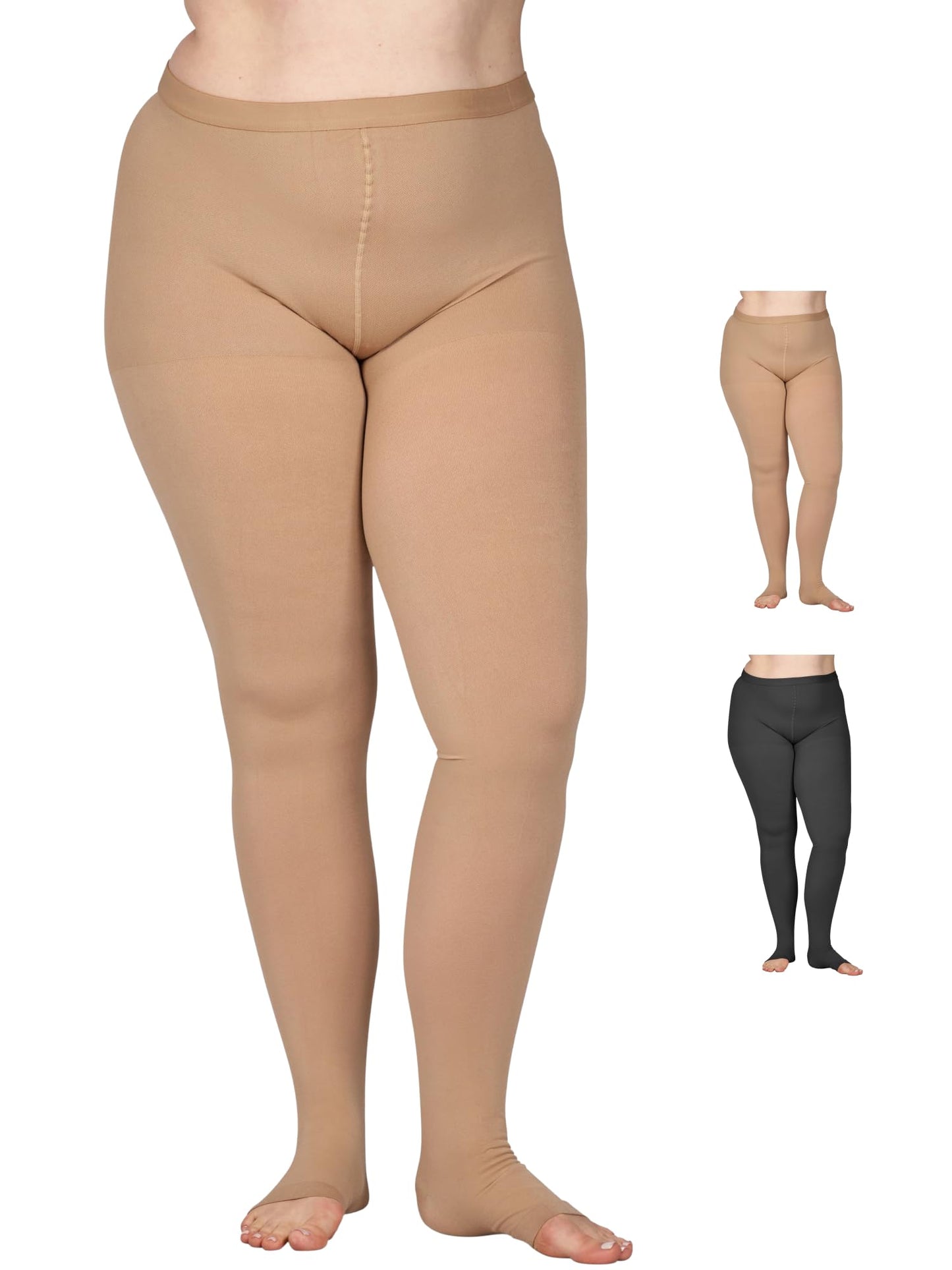 Absolute Support Women’s 20–30mmHg Compression Pantyhose, Full Length – Circulation, Varicose Veins & Swelling Relief, A214VV