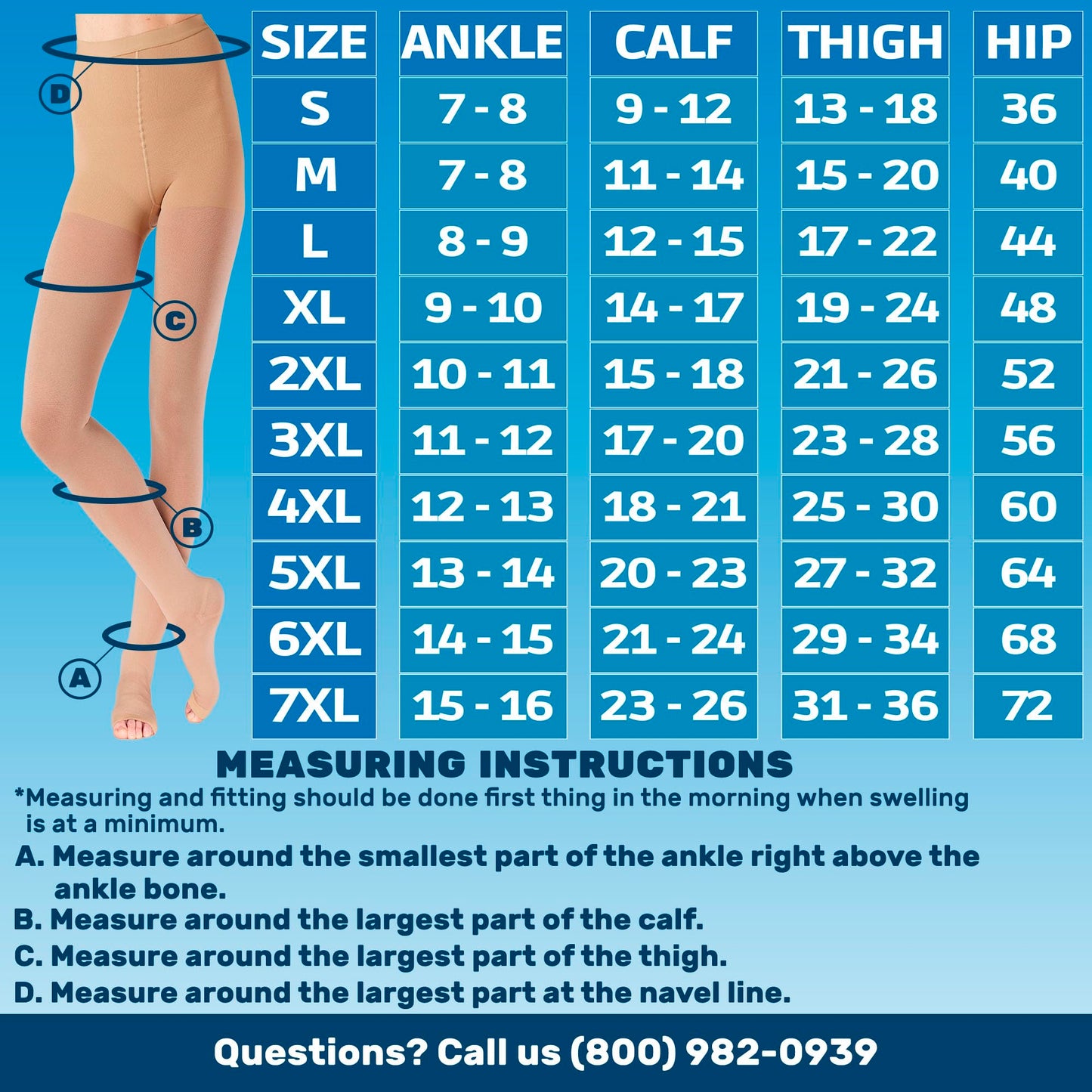 Absolute Support Women’s 20–30mmHg Compression Pantyhose, Full Length – Circulation, Varicose Veins & Swelling Relief, A214VV