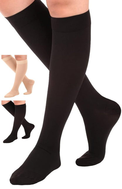 Made in USA - 30-40mmHg Mens Compression Socks - A301M