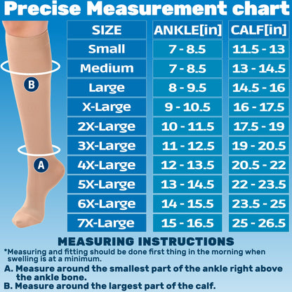 15-20mmHg Opaque Mens Compression Socks - A505M