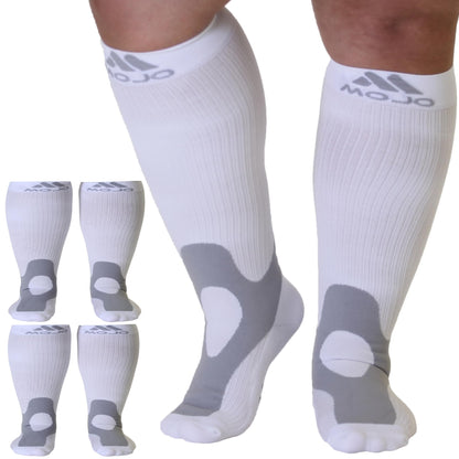 Mojo Compression Socks – Unisex Knee High Medical Compression Socks – 20-30mmHg Firm Support – A601-3
