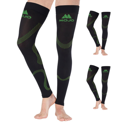 Mojo Compression Socks – Unisex Thigh High Footless Medical Compression Stockings – 20-30mmHg Opaque – A609-3