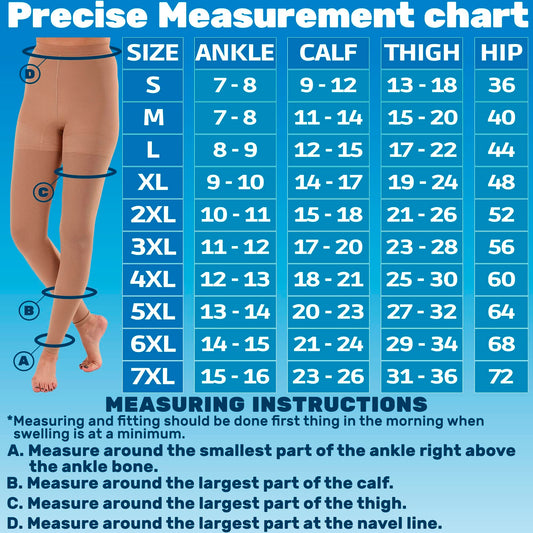 Compression Leggings for Women 20-30mmHg - A717