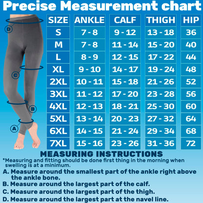 Compression Leggings for Women 20-30mmHg - A717