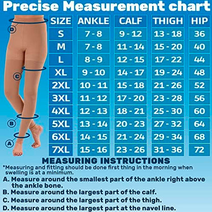 Compression Leggings 20-30 mmHg for Women for Varicose Veins - A717VV