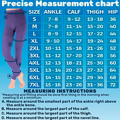 Compression Leggings 20-30 mmHg for Women for Varicose Veins - A717VV
