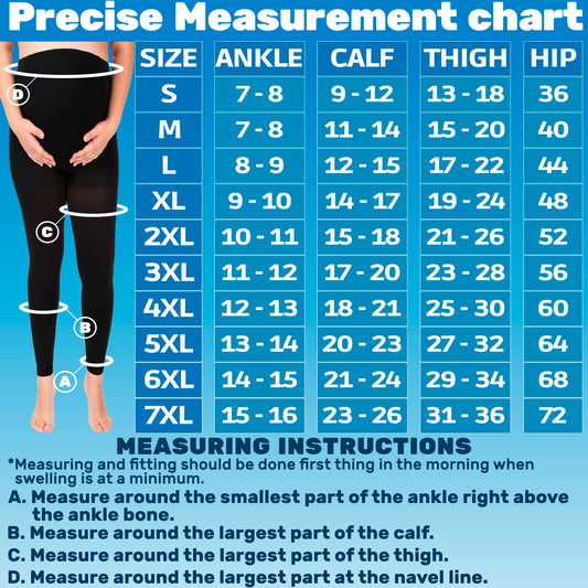 Maternity Compression Leggings 20-30mmHg - A718