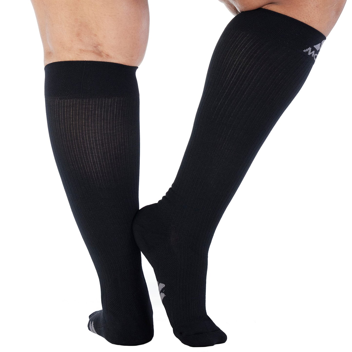 Mojo Compression Socks – Unisex Medical Compression Socks – Knee High Stockings for Circulation & Bariatric Recovery – 20-30mmHg Firm Support – M809
