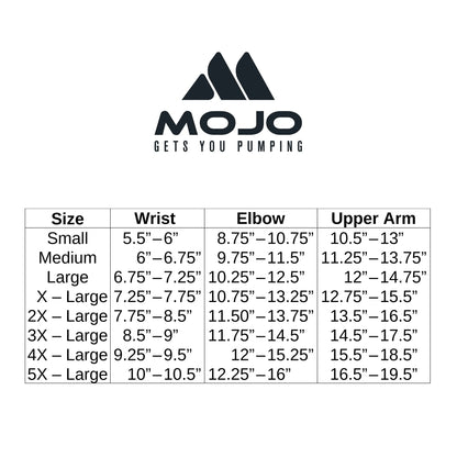 Mojo Compression Socks – Unisex Medical Compression Arm Sleeve for Lymphedema & Post Surgery Support – 20-30mmHg Firm Support – M813
