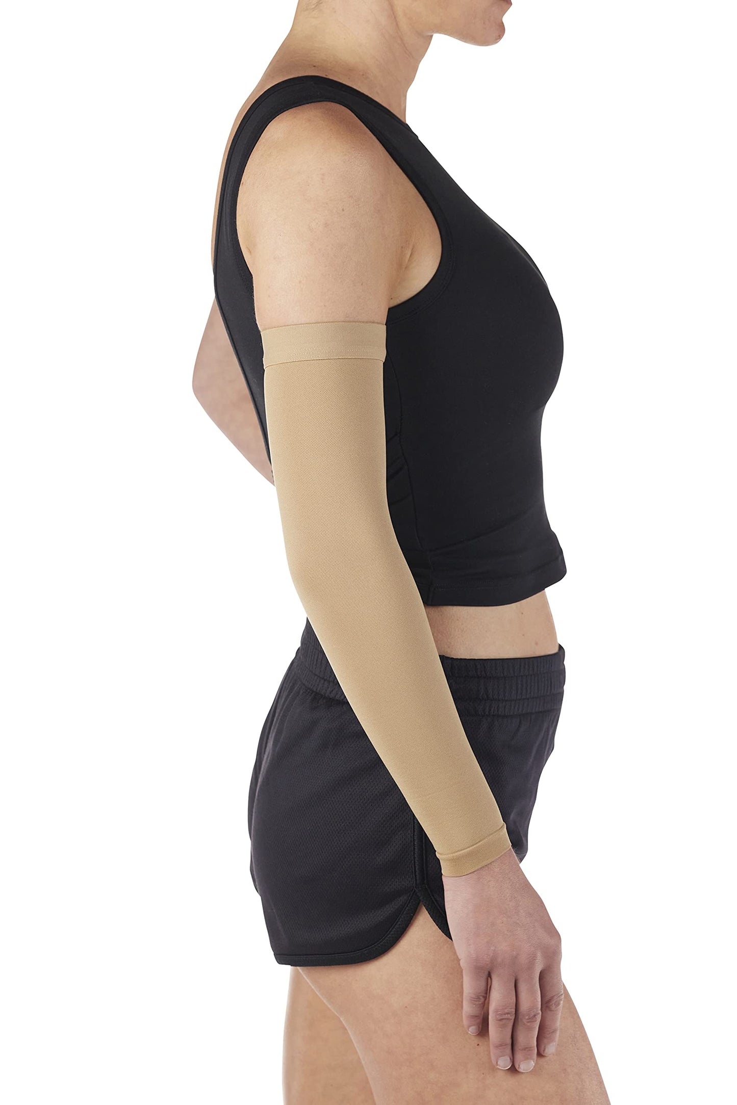 Mojo Compression Socks – Unisex Medical Compression Arm Sleeve for Lymphedema & Post Surgery Support – 20-30mmHg Firm Support – M813