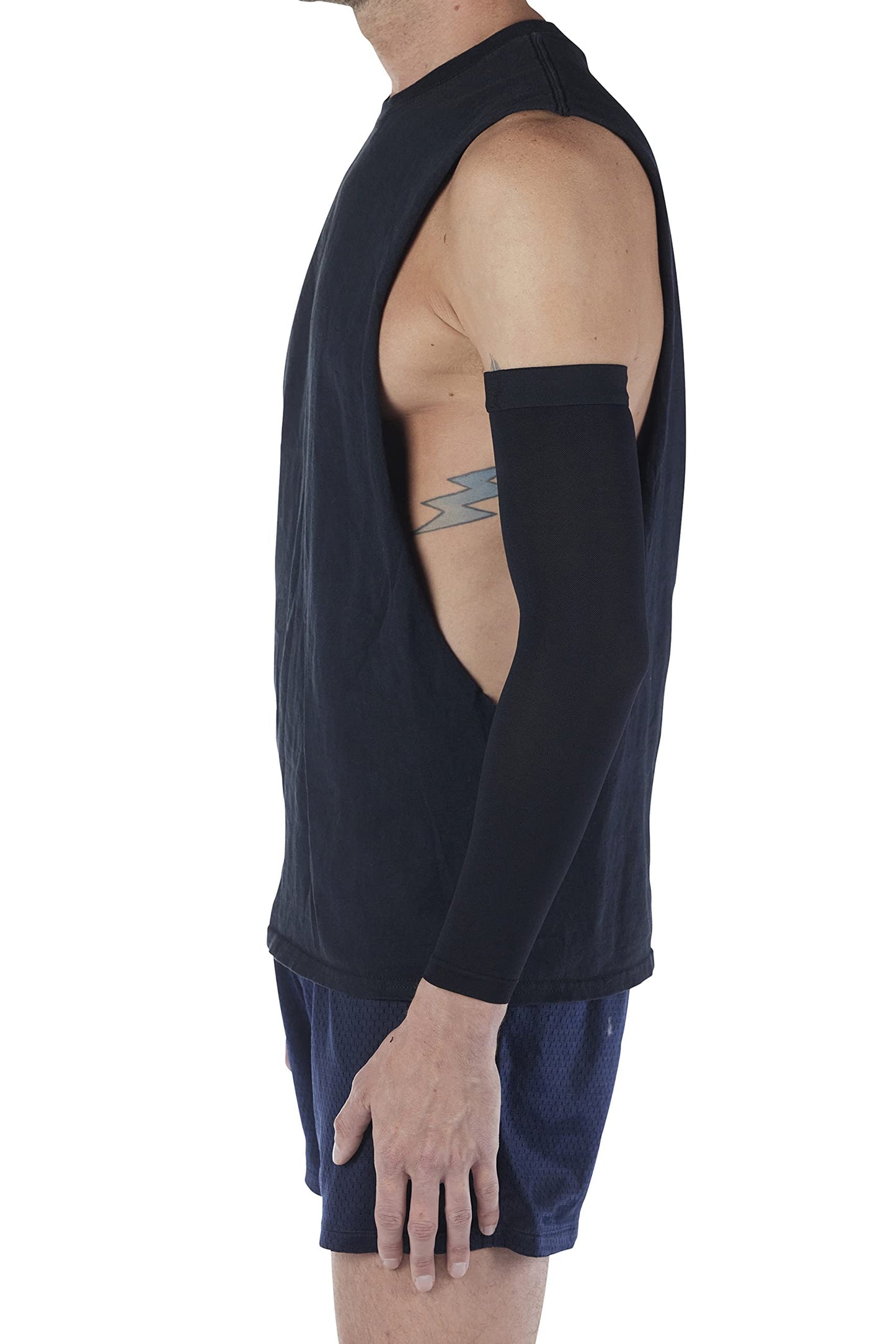 Mojo Compression Socks – Unisex Medical Compression Arm Sleeve for Lymphedema & Post Surgery Support – 20-30mmHg Firm Support – M813