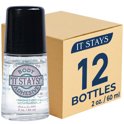 It Stays Roll-On Body Adhesive Glue Applicator 2 fl oz - ITSTAYS