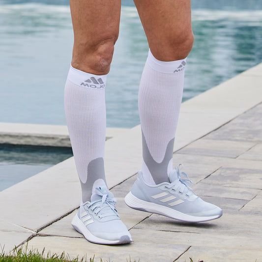 Mojo Compression Socks – Unisex Knee High Medical Compression Socks – 20-30mmHg Firm Support – A601-3