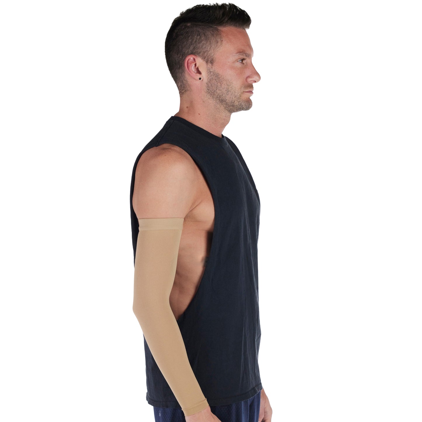 Mens Compression Arm Sleeve 20-30 mmHg - A813M
